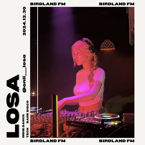 💿 Dark Disco Techno Mixset : BIRDLAND FM | DJ Losa 30.12.24