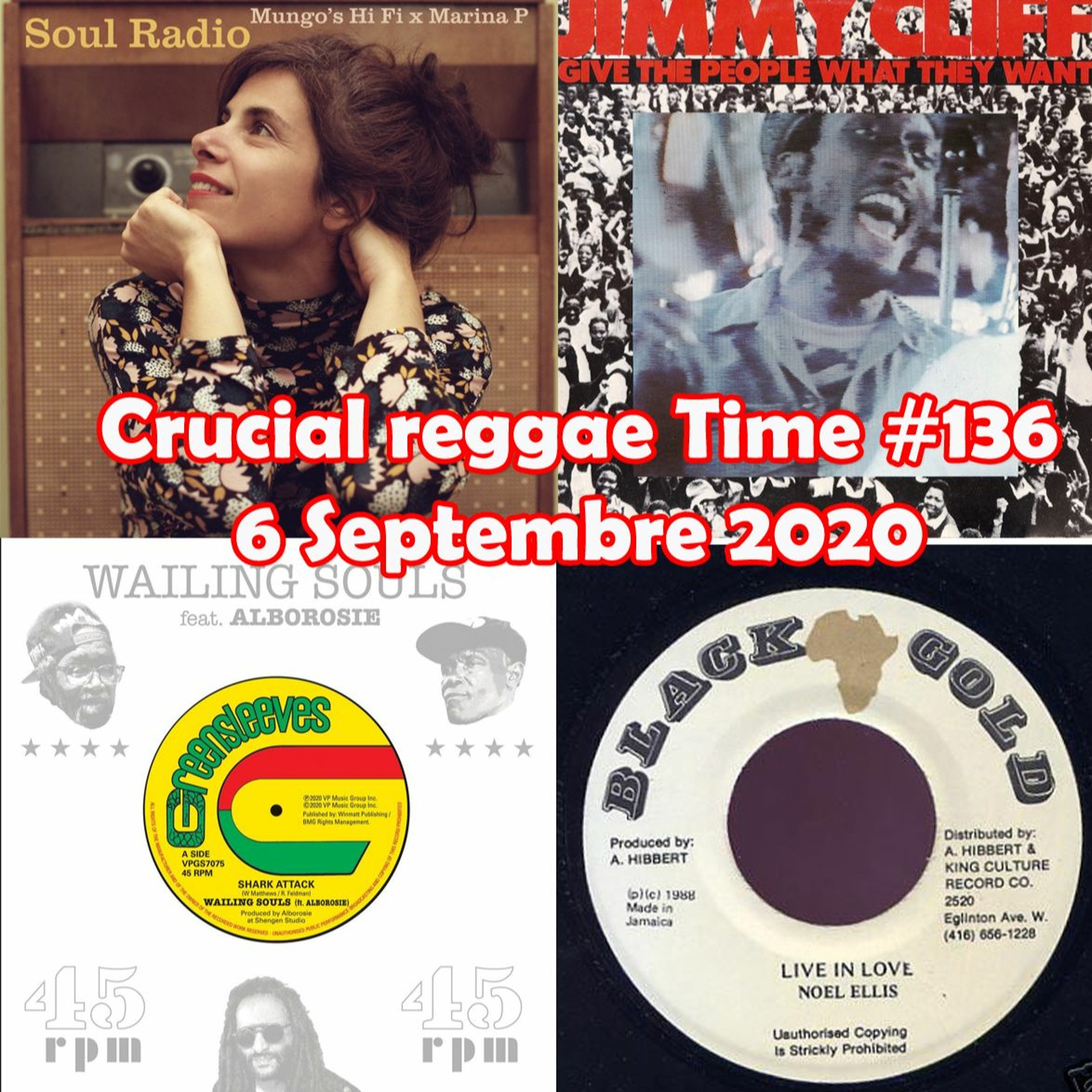 Crucial Reggae Time #136 06092020 Oldies + Brand New 2020