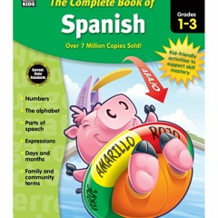 E-book download Carson Dellosa Complete Book of Spanish Workbook for