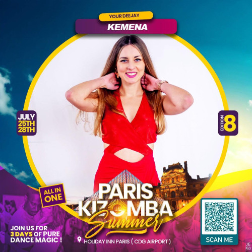 Paris Kizomba Summer Festival 2025 Live mix Urban Kiz/Ghetto Zouk