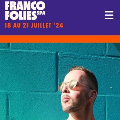 del Sando at Francofolies de Spa 2024, scène de la fontaine by Massai club