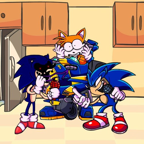 I found you, faker! Sonic VS Sonic.EXE (Promotional Comic VS