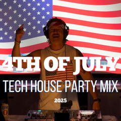 4th of July Tech House Party Mix | 100% All-American Classic Rock & Country Remixes 🇺🇸