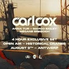 Carl Cox - DJ Set - Historic Cranes - Antwerp 2025