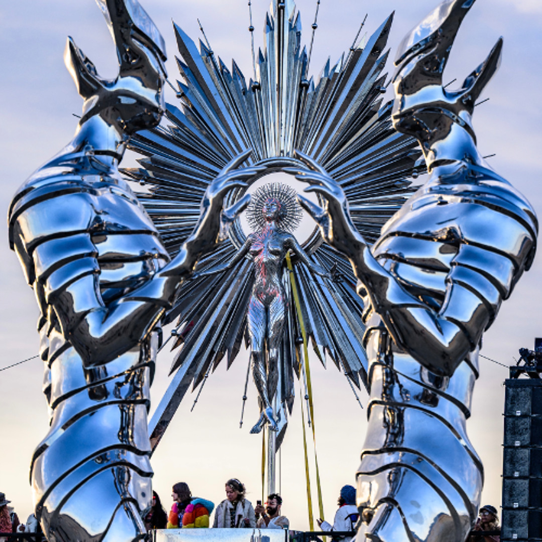 Burning Man 2025. Empyreal Art Car original artwork