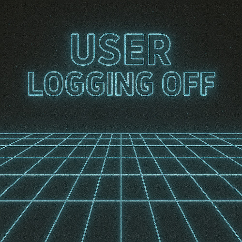 User Logging Off