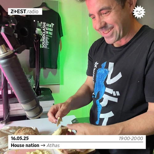 House Nation avec Atlhas Soundcloud podcast image for
