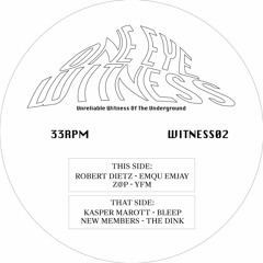 PREMIERE | Kasper Marott - Bleep [One Eye Witness] 2021