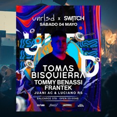 Tomas Bisquierra @ Live at UNRLSD (04.05.24) Switch Rosario, Argentina