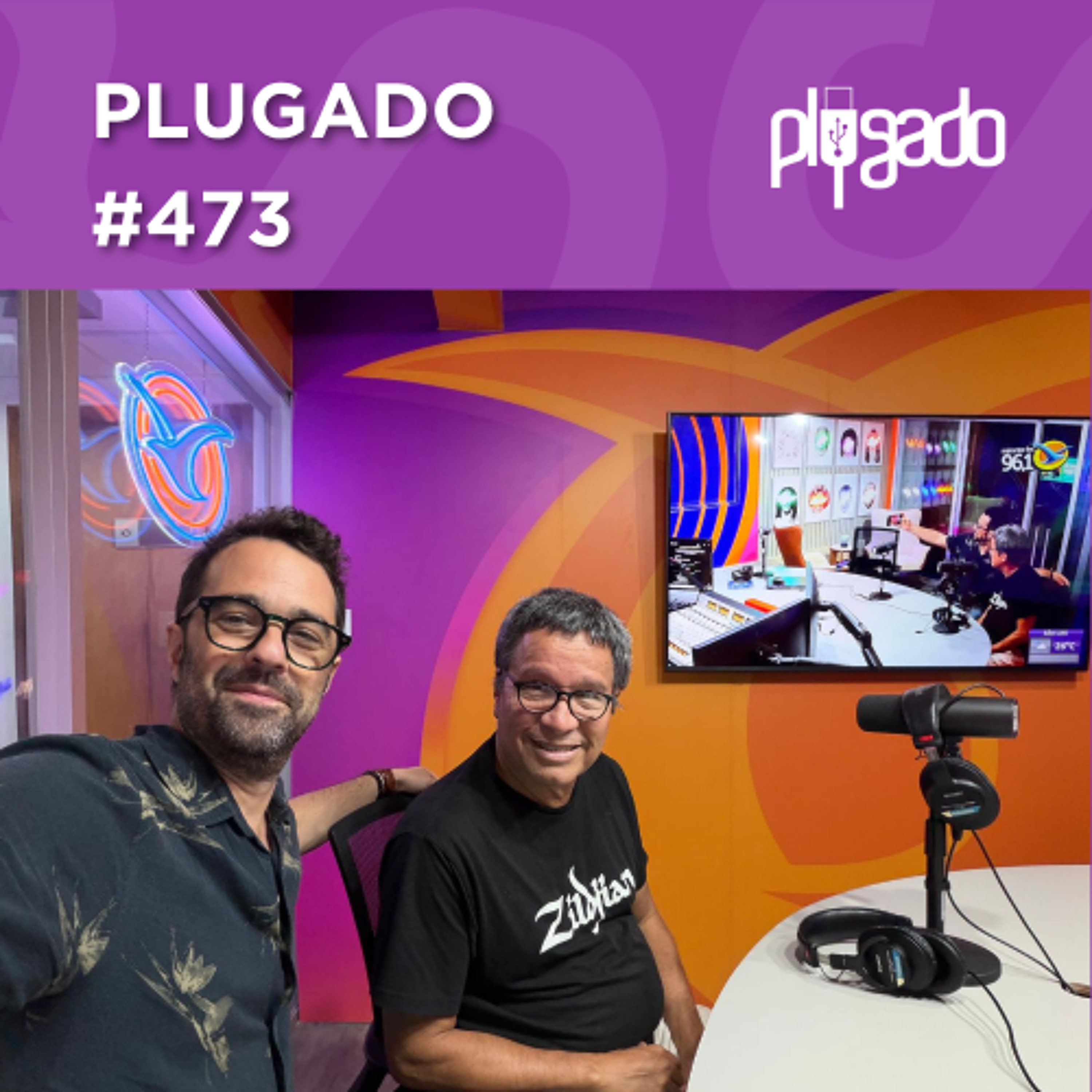 PLUGADO #473- Luiz Cláudio convida o francês Benoit Crauste no show Encantarias episode artwork