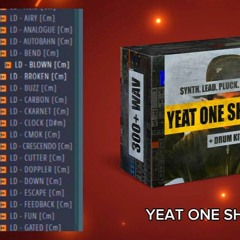YEAT ONE SHOT KIT //  YEAT DRUM KIT //  Playboi Carti Drum Kit //