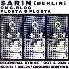 Degeneral Strike (Live DJ Set) October 4, 2024