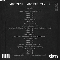 new year, new mix vol. 7 (all unreleased)
