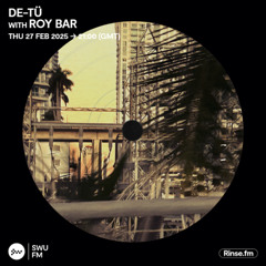 DE-TÜ with Roy Bar - 27 February 2025