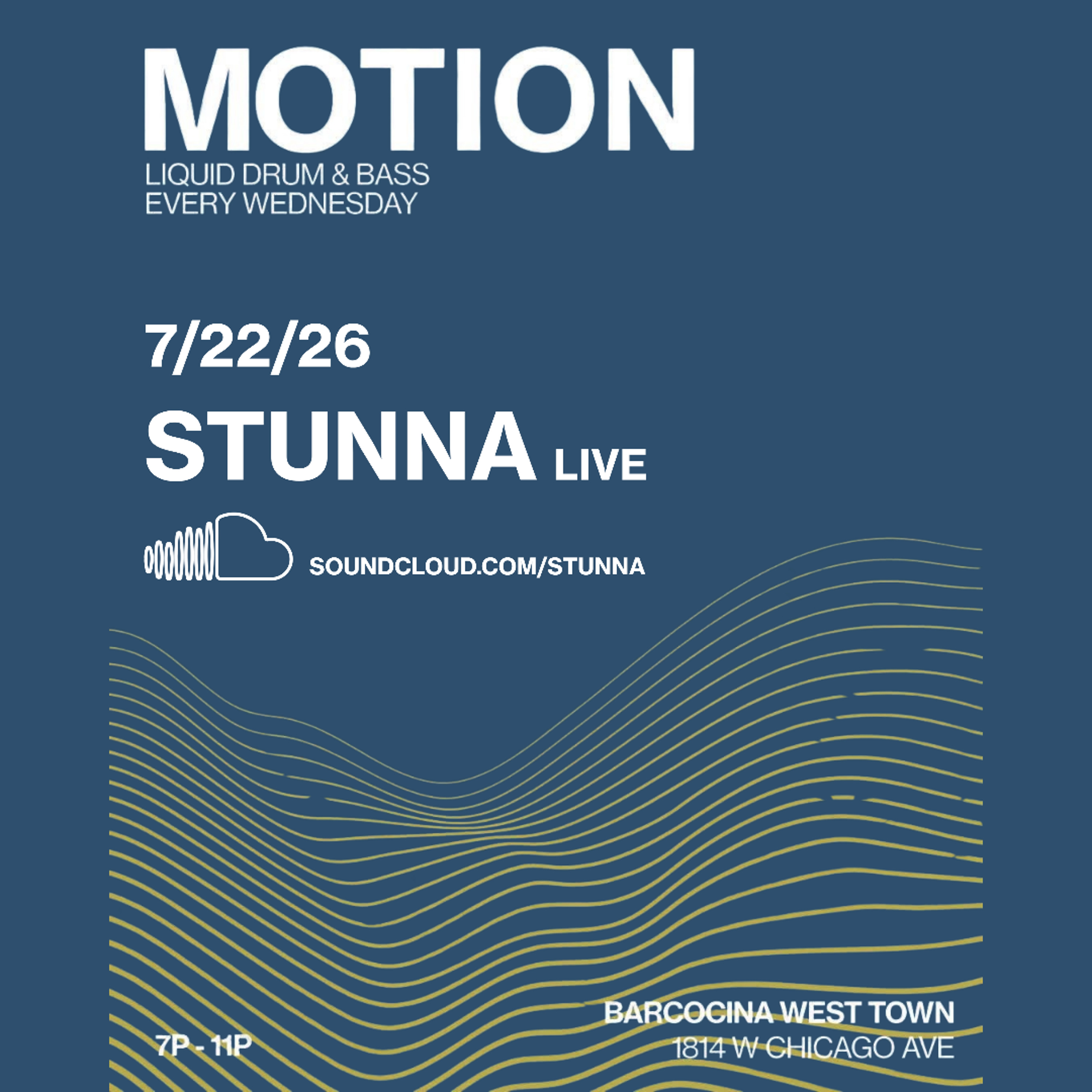 STUNNA Live at MOTION Chicago July 22 2026 episode artwork