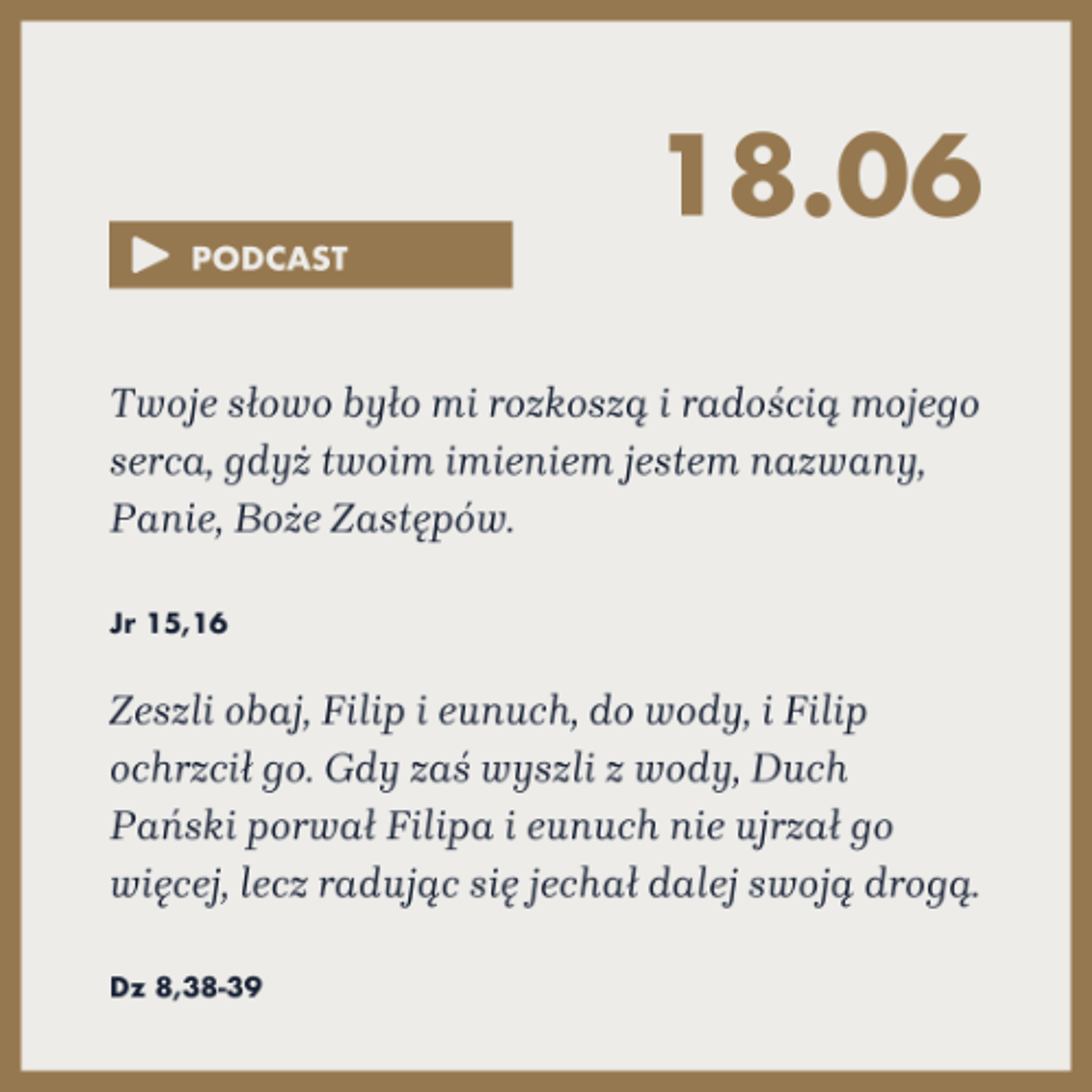 Poranek ze Słowem na 18 czerwca 2025 episode artwork