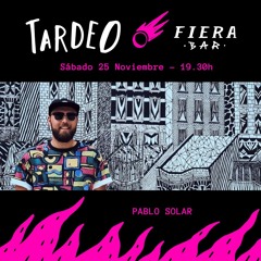 Pablo Solar @ Fiera Bar, Tardeo (Gijón, 25.11.2023)