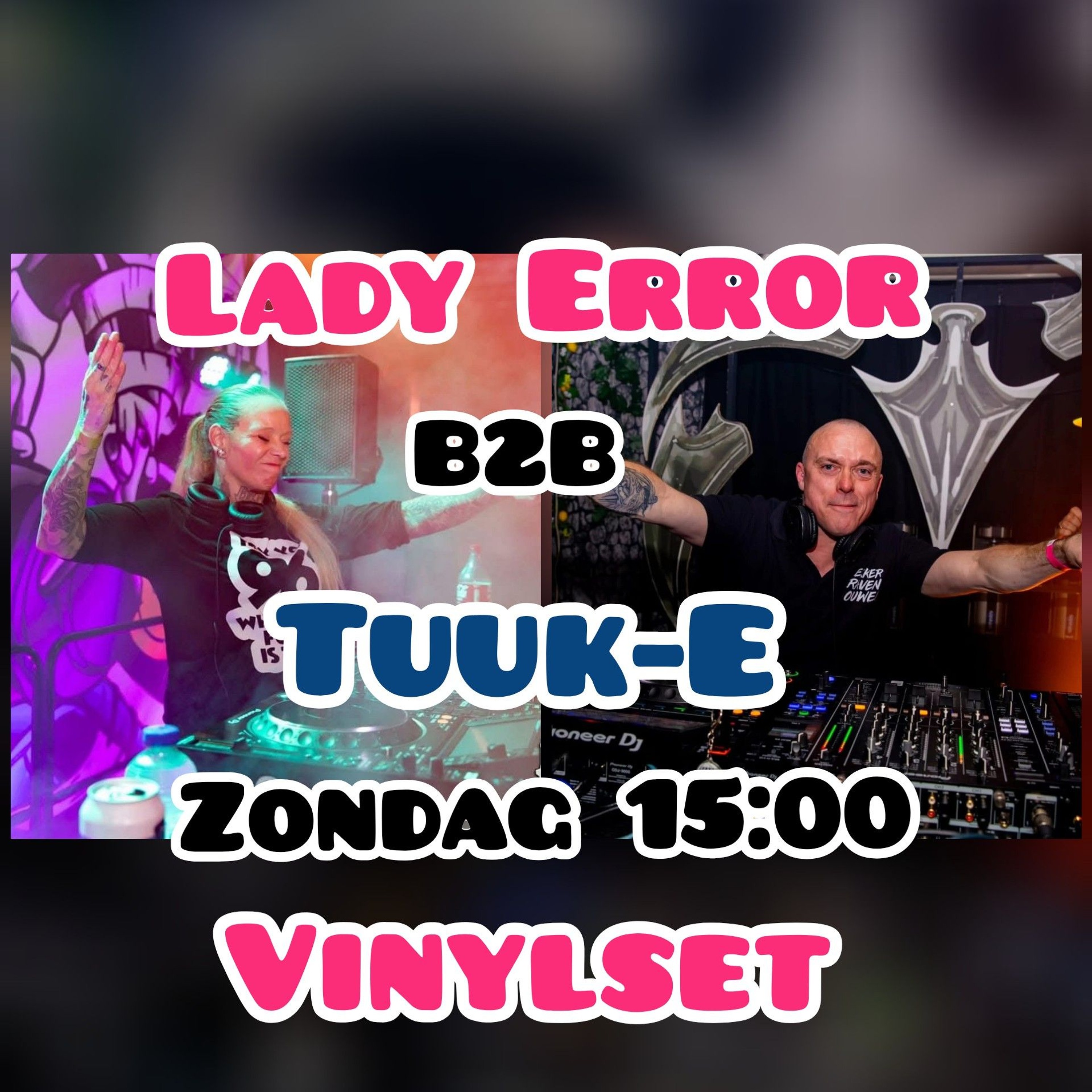 Lady Error B2B Tuuk-E  (vinyl) episode artwork