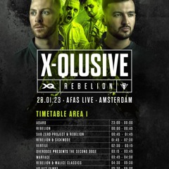 Rebelion vs Dimitri K vs The Dark Horror @ X-Qlusive Rebelion 2023