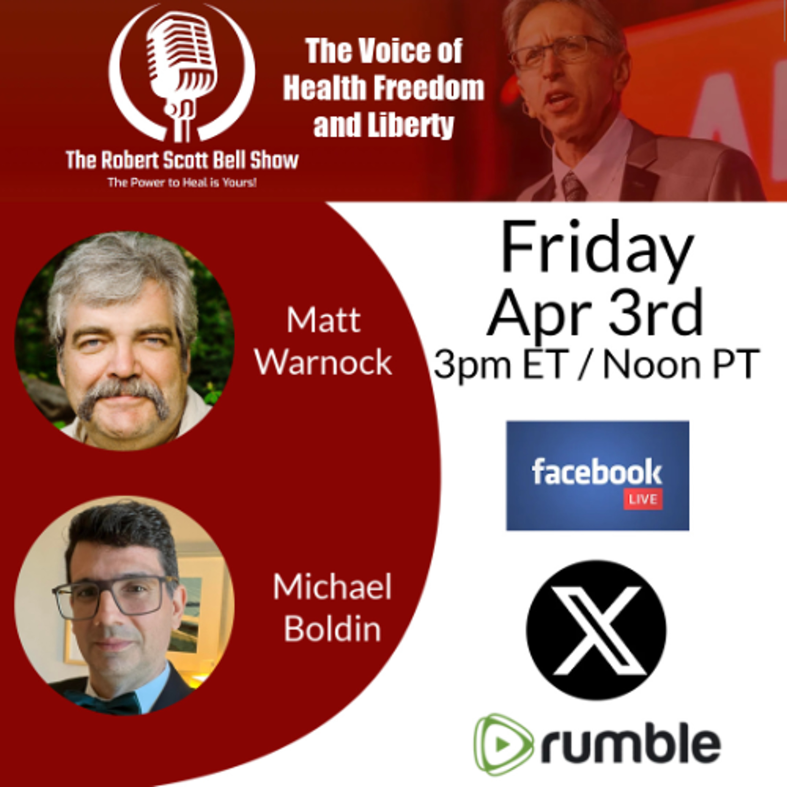 MAHA's EPA Demand, Matt Warnock, Ridgecrest Herbals, Botanical Solutions, Michael Boldin, Tenth Amendment Center - The RSB Show 4-3-26