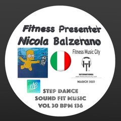 Fitness Presenter Nicola Balzerano Step Dance Sound Fit Vol 30 Bpm 136 Fitness Music City March 2023