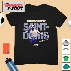 Benoit Saint Denis UFC Bitmap retro signature shirt