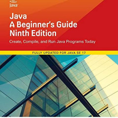 [ACCESS] KINDLE 💏 Java: A Beginner's Guide, Ninth Edition by  Herbert Schildt EPUB K