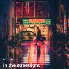 in the streetlight
