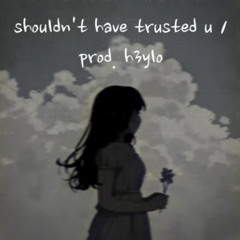 shouldn't have trusted u / prod. H3ylo