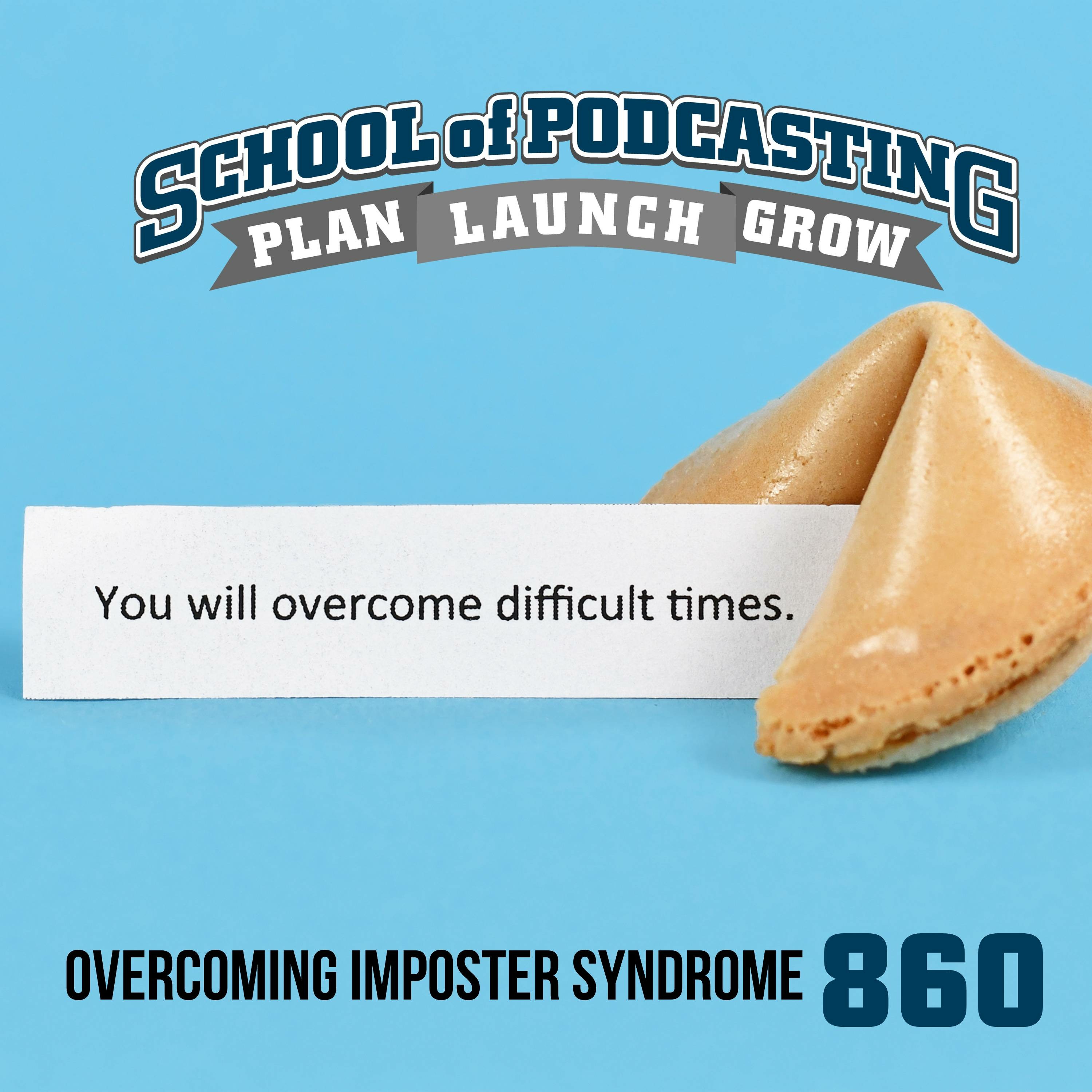 Don't Let Your Brain (and imposter syndrome) Stop You From Podcasting (and why it's a good thing) episode artwork