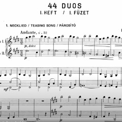 Stream Limping Dance - Béla Bartók: 44 Duos for 2 Violins, Sz.98, No. 27 by  Brian | Listen online for free on SoundCloud