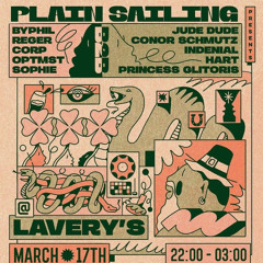 Reger B2B Conor Schmtz at Plain Sailing