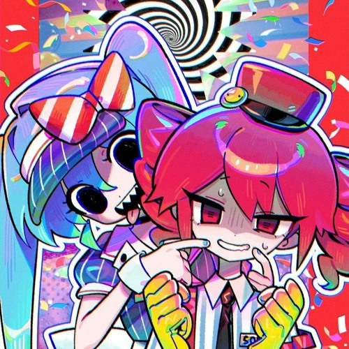 Cover art for Mesmerizer / Hatsune Miku＆Kasane Teto (Official. Ver.)