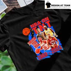 NBA On TNT Inside The NBA 1989-2024 shirt