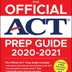download EPUB ✉️ The Official Act Prep Guide 2020 - 2021, (Book + 5 Practice Tests +