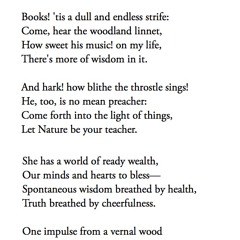 349 The Tables Turned by William Wordsworth