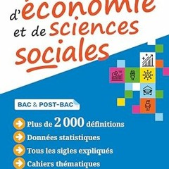 Télécharger le PDF Dictionnaire d'Economie et de Sciences Sociales - NE au format EPUB zRsSf