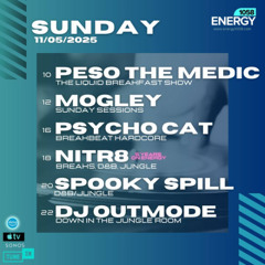 Psycho Cat live on Energy1058 11.05.2025