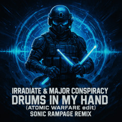 Irradiate & Major Conspiracy - Drums In My Hand (ATOMIC WARFARE edit) (Sonic Rampage Remix)