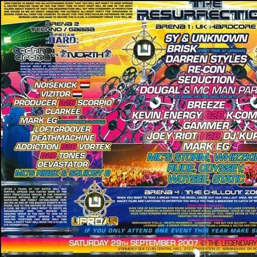 Addiction & Vortex B2B Tones - Uproar Vs Helter Skelter - The Resurrection
