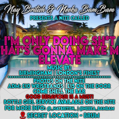 NeekaBamBam & Nay British Presents (Only Doin Sh*t That's Gonna Make Me Elevate)Promo Mix