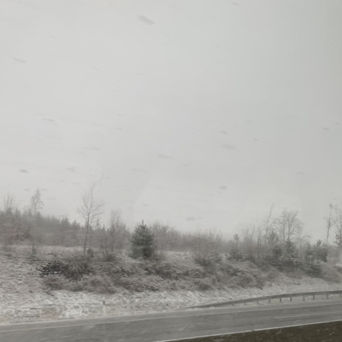 fading snow