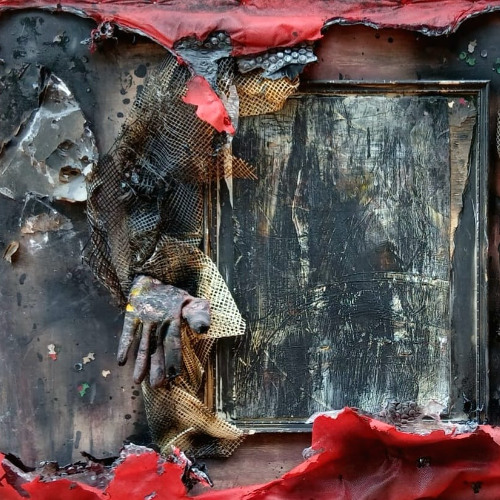 BURNING TRASH - THE SELF-DESTRUCTIVE POWER OF HUMAN BEINGS live set.