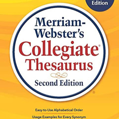 View KINDLE ✔️ Merriam-Webster's Collegiate Thesaurus, Newest Edition (Hardcover) by