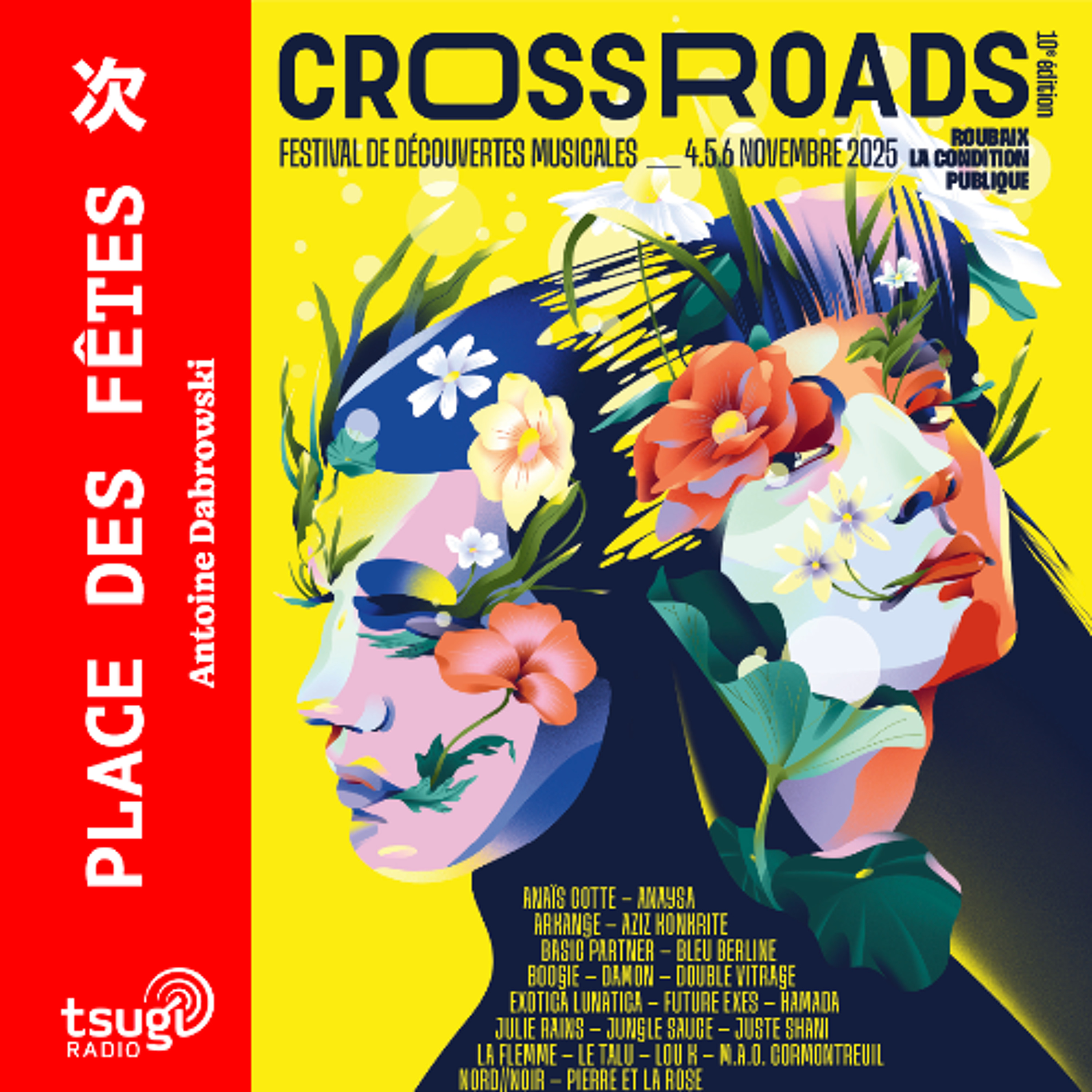 Place des Fêtes · Focus Crossroads Festival avec Kenneth Quiger et les chroniques d'Angèle Chatelier et nicolas Jalageas