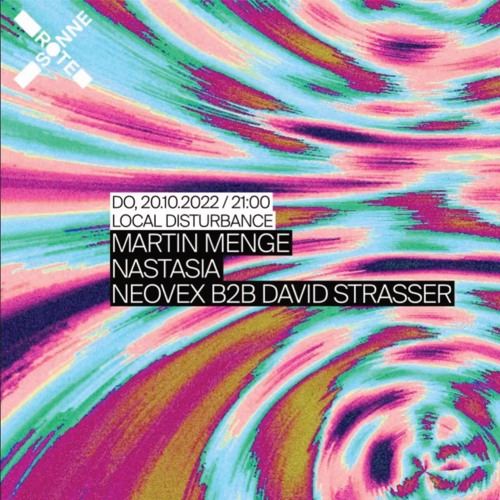 Martin Menge @ Rote Sonne 20.10.22 (Local Disturbance)