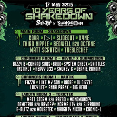 Dj DIZZLE KAOTIK SOUND SYSTEM MIX - SHAKEDOWNS X BRISTEK'S BRISTOL BIRTHDAY