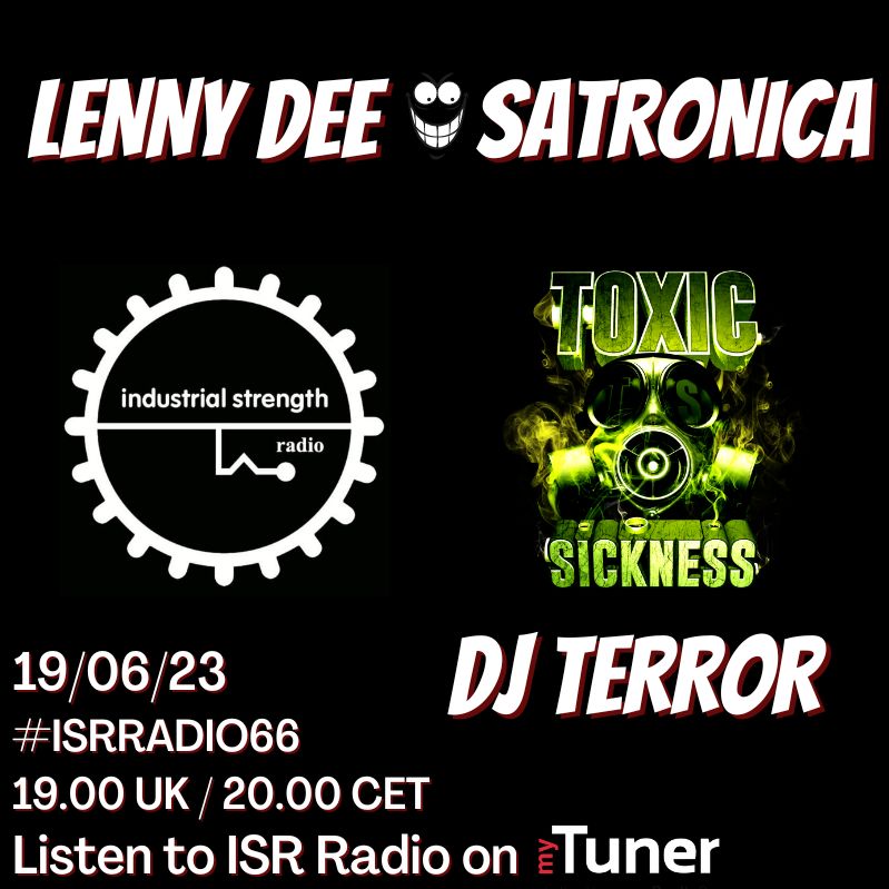 DJ TERROR / ISR RADIO #66 ON TOXIC SICKNESS / JUNE / 2023