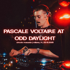 Pascale Voltaire | ODD daylight | Circolo Masada | Milano, It | 20.12.2025