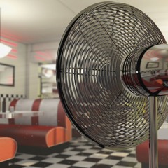 Fan Sounds & Diner Ambience (75 Minutes)